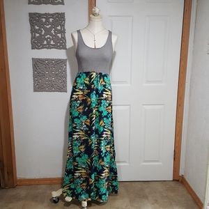 Nautical Floral Maxi Dress | NWT